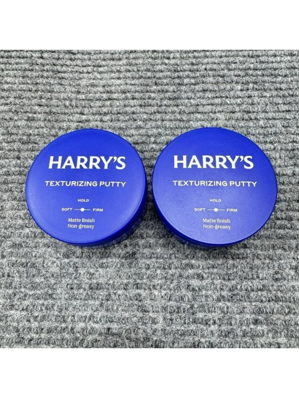Lot Of 2 Harry's TEXTURIZING HAIR PUTTY 2.5oz Flexible Hold Matte Finish NEW